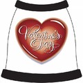 Valentine's Day Heart#1 Dog T-Shirt: Dogs Pet Apparel T-shirts 